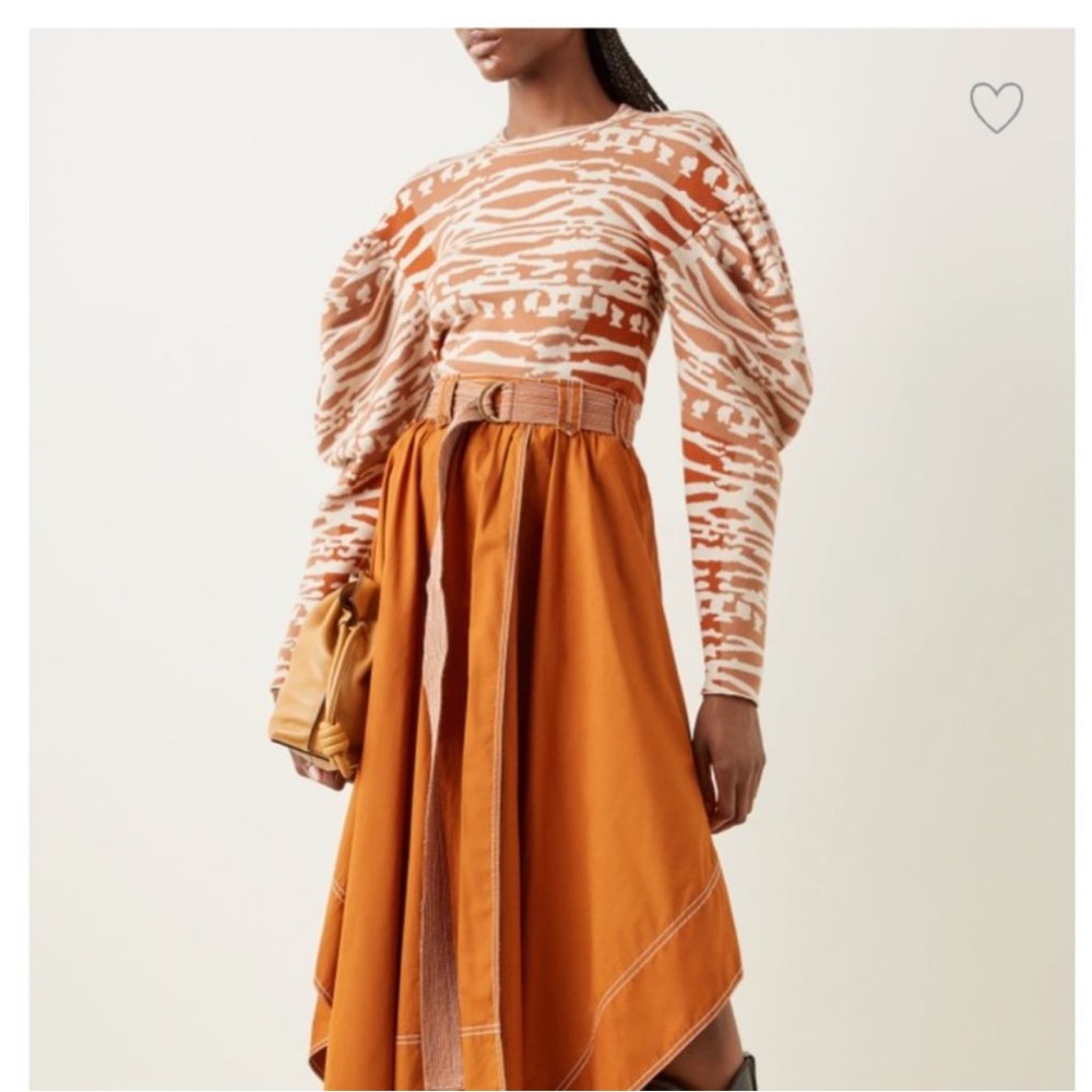 Ulla Johnson | Livia Jacquard-Wool Pullover Sweater | S - Picture 3 of 11